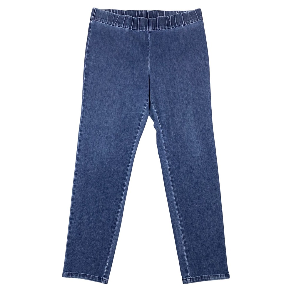 Soft Surroundings Stretch Pull On Denim Metro‎ Legging Jeans Women Large